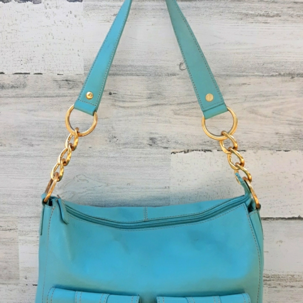 EUC KATE LANDRY LEATHER BAG - Picture 3 of 15